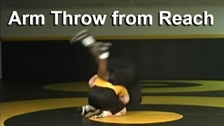 Arm Throw when Opponent Reaches