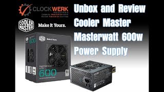 Mastercase Pro 6 | Episode 06 - Cooler Master Masterwatt Lite 600 Review & Sleeving
