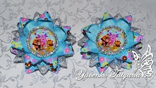 Мастер класс по созданию небольших резинок из узкой ленты по шаблону / DIY