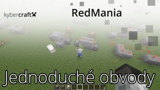 [Kybercraft] Minecraft - RedMania - Jednoduché obvody (CZ)