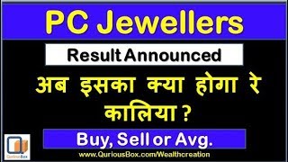 PC Jewellers Result Impact | PC Jewellers Target Support Resistance | Quriousbox