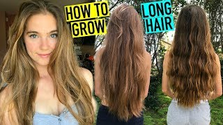 HOW TO GROW LONG HEALTHY HAIR FAST - Nina and Randa