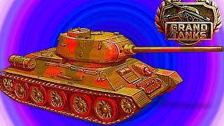 GRAND TANKS-КВ-1 ЧТО ТО НЕ ТАК Как world of tanks blitz Новое видео для всех бои онлайн новые танки