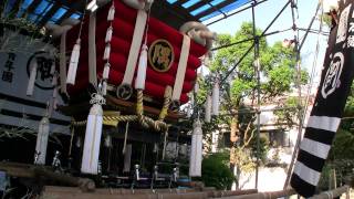 堺市堺区開口神社ふとん太鼓台映像