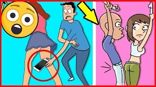 5 SITUATIONS GÊNANTES DANS LES TRANSPORT EN COMMUN !! | Titou01