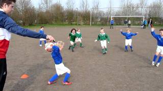 Voetbal Serooskerke MP1 - Meeuwen MP1  26 maart 2011