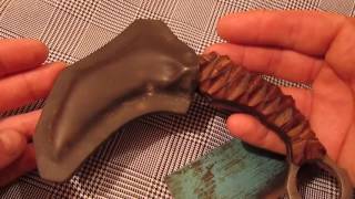 Ножны для керамбита из микарты.