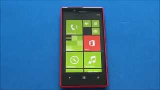 Nokia Lumia 720 - Screenshot & hard reset