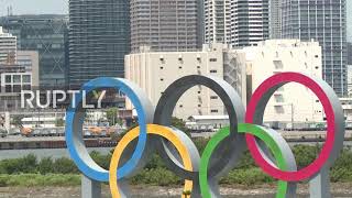 Japan: Tokyo removes Olympic Rings from Odaiba Marine Park
