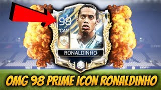 FIFA Mobile 18 Program Pack Bundle Opening "SPECIAL EDITION 98 PRIME ICON RONALDINHO PULL!?!?"