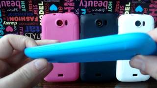 TPU Чехол силиконовый бампер на смартфон Fly IQ450 HORIZON гибкий мягкий
