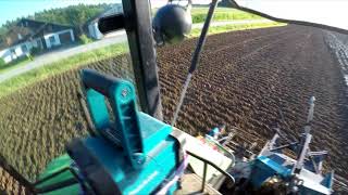 Cab View | kreiseln | Deutz AgroXtra 4.47 + Comer Kreiselegge