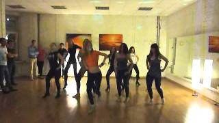 Флеш моб от сальса-девчат, Москва. Single ladies vol.2