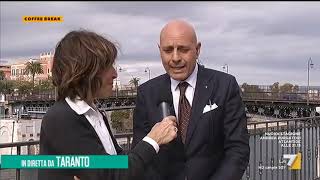 Antonio Marina, presidente Confindustria Taranto: "Indotto delle acciaierie soffre da anni per ...