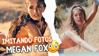 IMITANDO FOTOS DE MEGAN FOX - Daniela Salazar