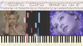 Белое небо - Тина Кароль (Ноты и Видеоурок для фортепиано) (piano cover)