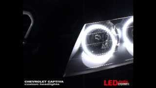 Chevrolet Captiva custom LED headlights