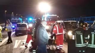 Incidente mortale sul raccordo di S. Stefano 06-02-2020
