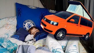 ?FIRST TASTE OF VAN LIFE IN THE NEW VW CAMPERVAN!!?