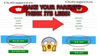 HOW TO MAKE PARENTS BUY OBC OR ROBUX! -Roblox Funny Skit-