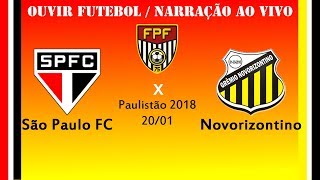 São Paulo 0 x 0 Novorizontino - Ao VIVO - Paulistão 2018