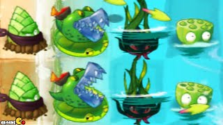 Plants Vs Zombies 2: Big Wave Beach Unbreakable Mini Game Challenge!
