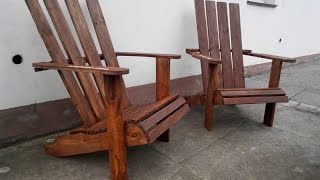 садовое кресло своими руками+чертеж