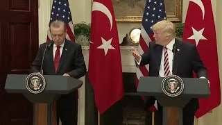 Trump And Turkish President Erdogan - Full News Conference
