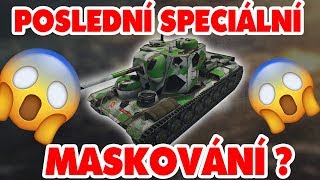 Wot cz - Tankový fotbal je za námi !!! / Odměny za první ligu (SPECIÁLNÍ MASKOVÁNÍ)