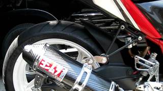 Honda CBR 250R Exhaust Yoshimura TRC USA cbr 250 club #69 duff