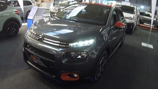 CITROEN C3 SHINE EDITION NEW MODEL SHARK GREY COLOUR !! WALKAROUND + INTERIOR