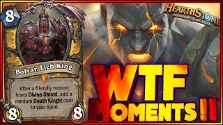 Hearthstone - WITCHWOOD WTF Moments - Daily Funny Rng Moments