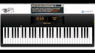 Virtual Piano The Lion King (Elton John)