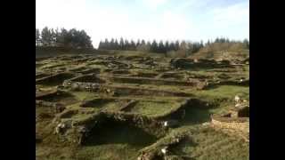 Ruinas galaico- romanas de Castro de Viladonga en Galicia