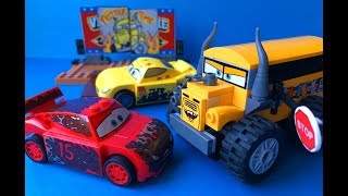 Тачки 3 Собираем Лего Мультики про Машинки Все серии Cars 3 Lego #1