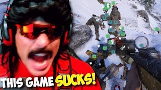 DrDisrespect's First HUGE RAGE (DESK-SLAP) on Battlefield 5: Firestorm (3/26/2019)