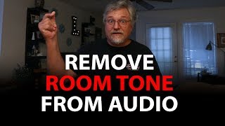 How to Remove Room Tone from your Audio - No Echo!