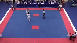 Якимова Дарья – Забелина Елизавета Чемпионат и Первенство РОССИИ 2019 по Киокусинкай каратэ
