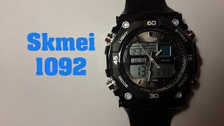 Часы Skmei 1092 Обзор, настройка, проверка на водонепроницаемость.
