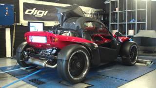 * Reprogrammation Moteur * Secma F16 105cv @ 122cv Dyno Digiservices Paris