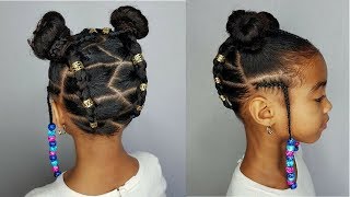 Buns & Braids- Protective Hairstyles for Girls