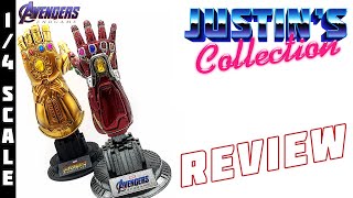 Hot Toys 1/4 Nano Gauntlet Avengers Endgame Review