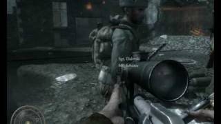 Call of Duty 5 - World at War Gameplay on GTX 260