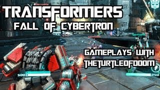 Transformers Fall of Cybertron - Live Multiplayer Gameplays w/ TheTurtleofDoom