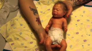 Box opening full body silicone baby girl!!