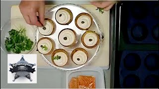 Как приготовить картофельные капкейки с кремом из лосося. Видео рецепт от шеф-кондитера А. Селезнева