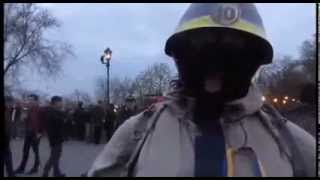 Митинг бандеровцев в Одессе/ Right sector meeting in Odessa (Ukraine)
