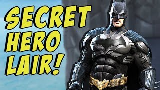 Fortnite SECRET Super Hero Lair! - NEW Season 4 Underground Lair!