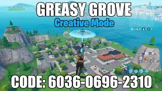 Fortnite "OG Greasy Grove" Creative Map (Fortnite Battle Royale)