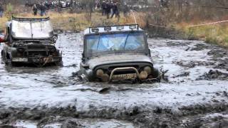 Уаз Off-Roading 4х4 Внедорожные соревнования Буймеровка 2011 (4-я часть)